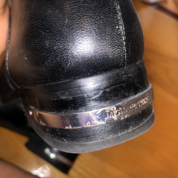 Black Michael kors over the knee leather boots - Picture 11 of 14